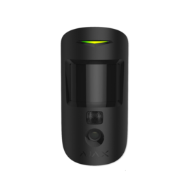 Motion Cam Black Wireless Pet Immune Motion Detector AJAX